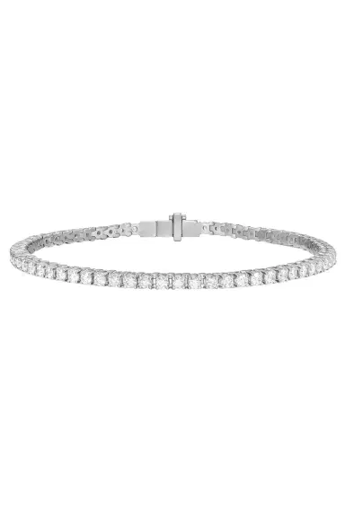 Melissa Kaye Lennox Tennis Bracelet - White Gold | Thumbnail 1