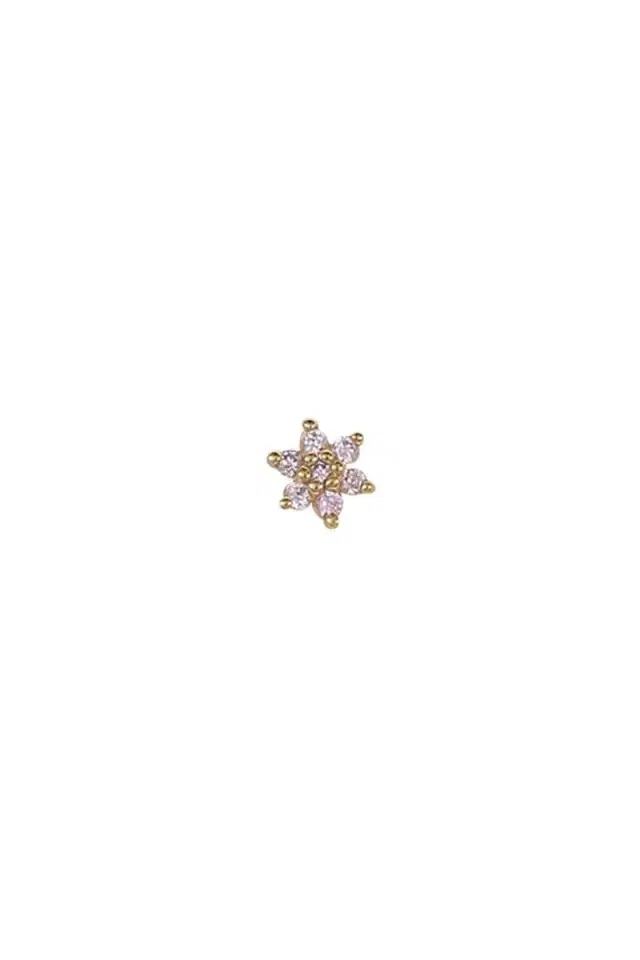 BVLA Light Pink Sapphire Flower 2 Pin
