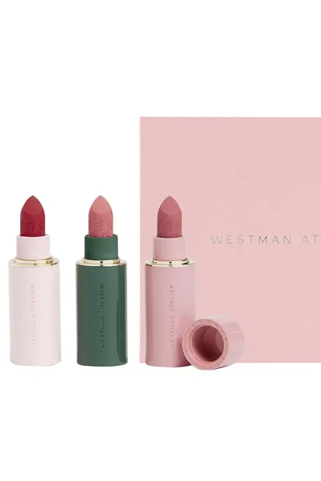 Westman Atelier Lip Suede Matte Lipstick Trio