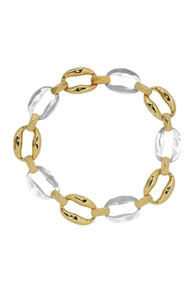 ALEXIS BITTAR Liquid Lucite Link Necklace