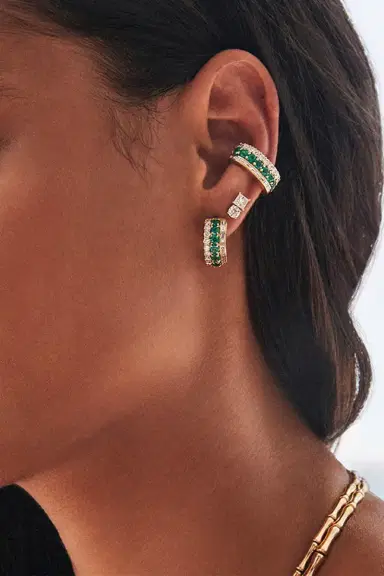 Anita Ko Lola Huggie Earrings | Thumbnail 2