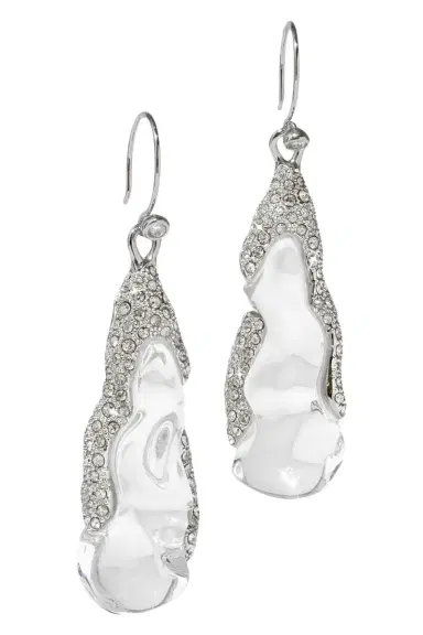 ALEXIS BITTAR Lucite Silverlake Wire Earrings | Thumbnail 1 ALEXIS BITTAR Lucite Silverlake Wire Earrings | Thumbnail 1
