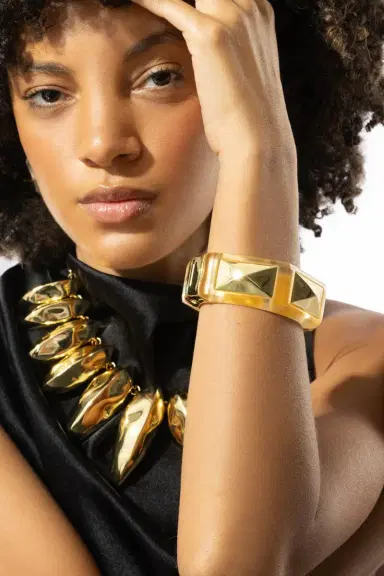 ALEXIS BITTAR Luminous Armor Bracelet | Thumbnail 2