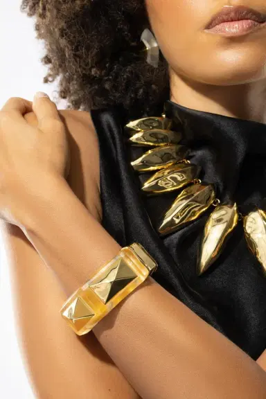 ALEXIS BITTAR Luminous Armor Bracelet | Thumbnail 3