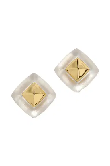 ALEXIS BITTAR Luminous Armor Earrings | Thumbnail 1