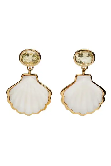 Lizzie Fortunato Luna Shell Earrings | Thumbnail 1 Lizzie Fortunato Luna Shell Earrings | Thumbnail 1