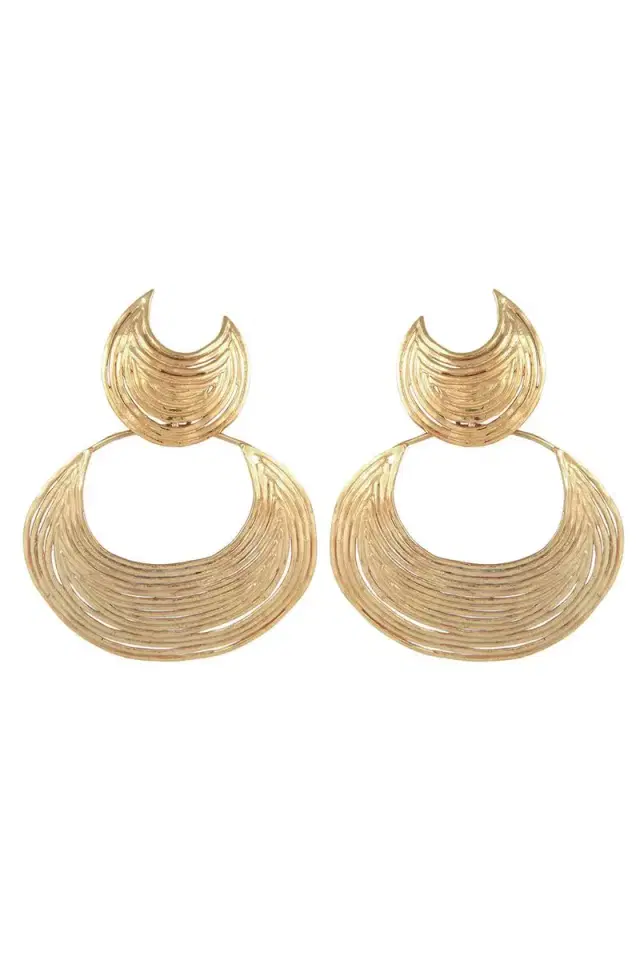 Gas Bijoux Luna Wave Earrings