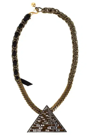Lanvin Luxor Pyramid Necklace | Thumbnail 1