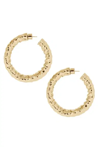Jennifer Fisher Maeve Baby Hoop Earrings - 1.5in | Thumbnail 1