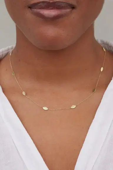 Jennifer Meyer Marquise By-The-Inch Necklace | Thumbnail 2 Jennifer Meyer Marquise By-The-Inch Necklace | Thumbnail 2