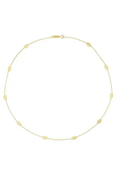 Jennifer Meyer Marquise By-The-Inch Necklace | Thumbnail 1 Jennifer Meyer Marquise By-The-Inch Necklace | Thumbnail 1