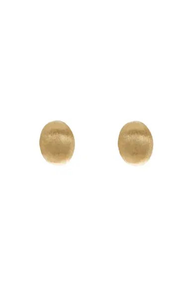 NANIS Medium "Muse" Gold Perle Stud Earrings | Thumbnail 1