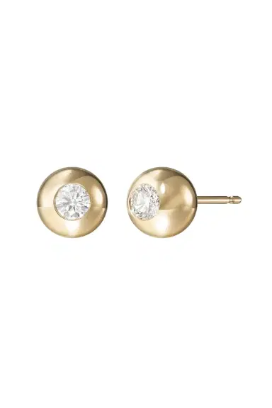 Melissa Kaye Medium Audrey Diamond Stud Earrings | Thumbnail 1