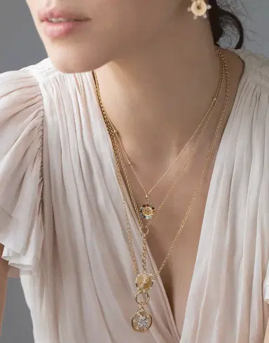 Foundrae Medium Belcher Open Link Necklace | Thumbnail 2