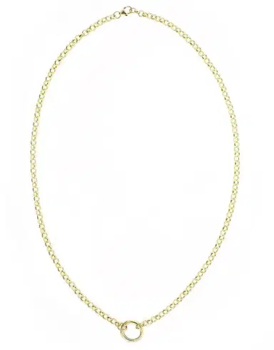 Foundrae Medium Belcher Open Link Necklace | Thumbnail 1
