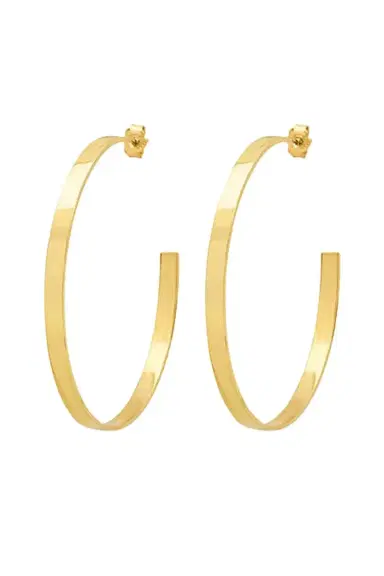 Jennifer Meyer Medium Ellen Hoops | Thumbnail 1