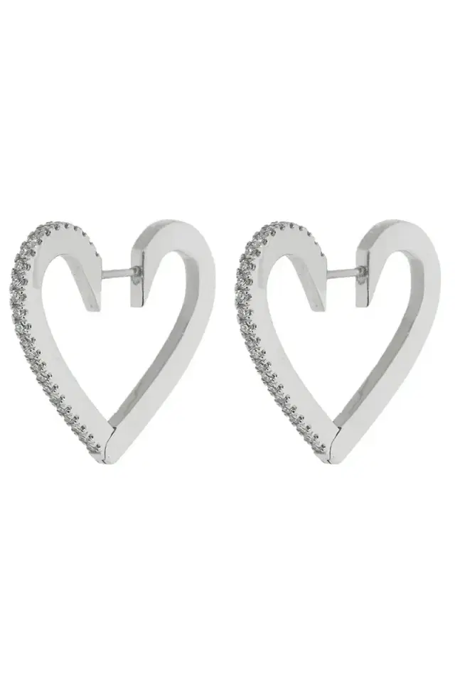 CADAR Medium Endless Heart Hoops