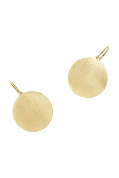 IRENE NEUWIRTH JEWELRY Medium Flat Circle Earrings | Thumbnail 1