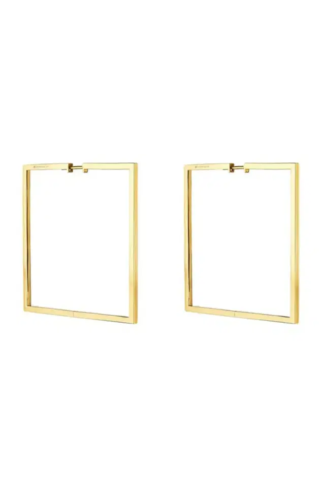 CADAR Medium Foundation Square Hoops