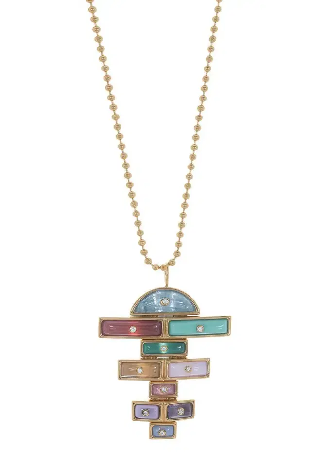 Brent Neale Medium Hopscotch Necklace