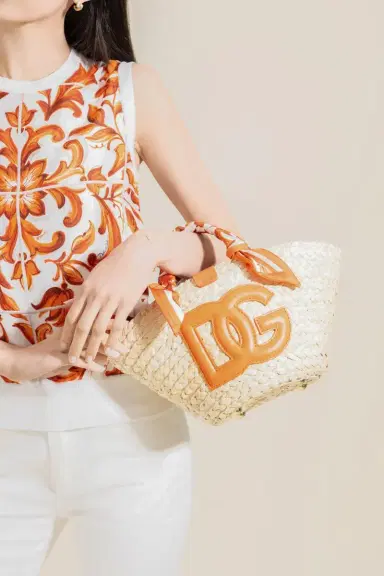 Dolce & Gabbana Medium Kendra Shopper - Maiolica Orange | Thumbnail 3 Dolce & Gabbana Medium Kendra Shopper - Maiolica Orange | Thumbnail 3