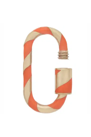 Marla Aaron Medium Lock with Tacky Enamel | Thumbnail 1 Marla Aaron Medium Lock with Tacky Enamel | Thumbnail 1