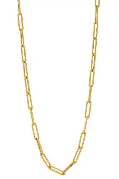 MARISSA DIAMONDS Medium Paper Clip Chain | Thumbnail 1