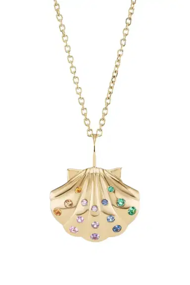 Brent Neale Medium Rainbow Shell Necklace | Thumbnail 1 Brent Neale Medium Rainbow Shell Necklace | Thumbnail 1