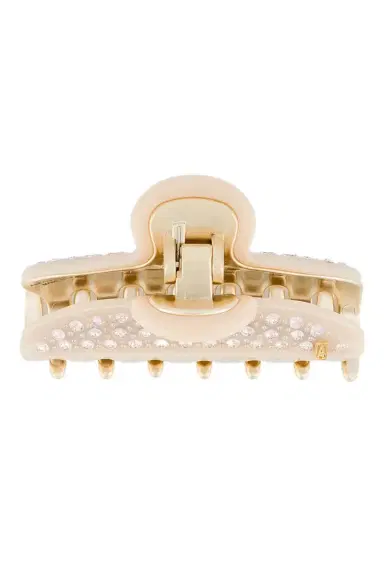 Alexandre de Paris Medium Vendome Strass Hair Clip | Thumbnail 1