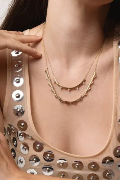 DANA REBECCA DESIGNS Melody Eden Tennis Necklace | Thumbnail 4