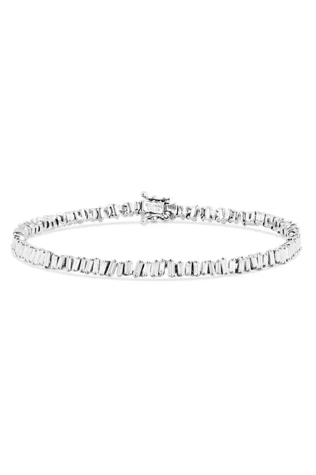 Suzanne Kalan Mini Baguette Tennis Bracelet
