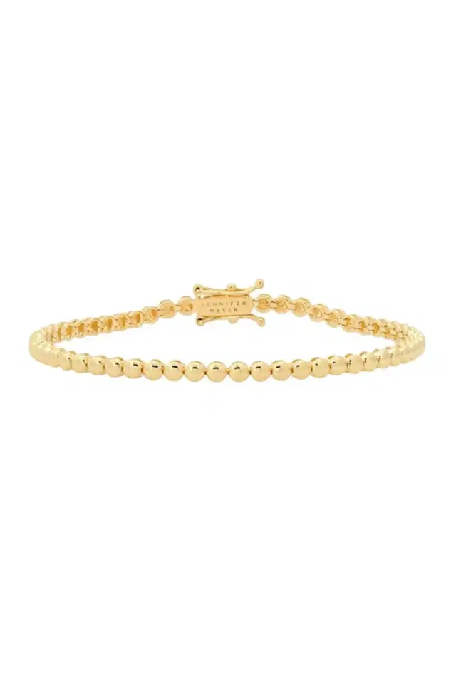 Jennifer Meyer Mini Bezel Tennis Bracelet