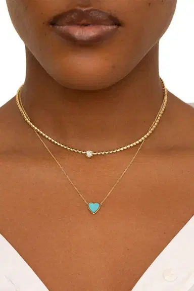 Jennifer Meyer Mini Diamond Bezel Tennis Necklace | Thumbnail 2 Jennifer Meyer Mini Diamond Bezel Tennis Necklace | Thumbnail 2
