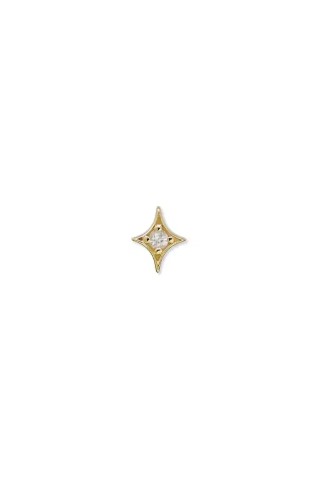 Anzie Mini Gothic Diamond Stud Earring