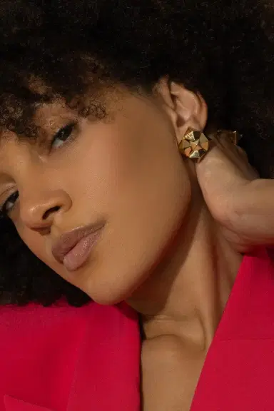 ALETTO BROTHERS Mini Piramide Cluster Earrings | Thumbnail 3