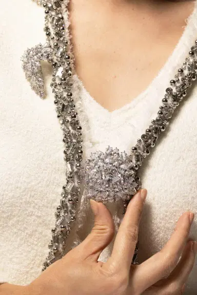 FANTASIA by DESERIO Mix Shaped Round Brooch | Thumbnail 2