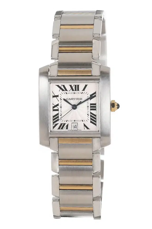 Cartier Mixed Metal Tank Francaise Watch