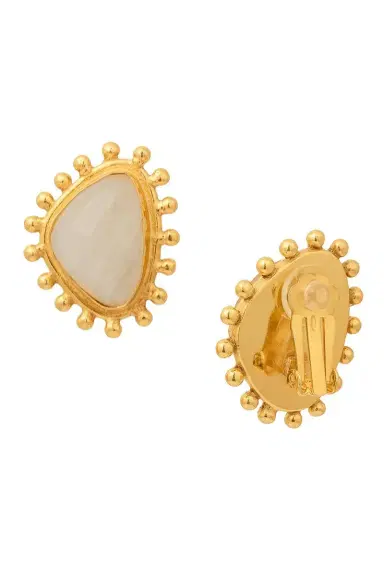 Sylvia Toledano Moonstone Dot Earrings | Thumbnail 3