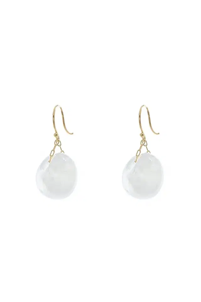 TEN THOUSAND THINGS Moonstone Tapiz Bead Earrings