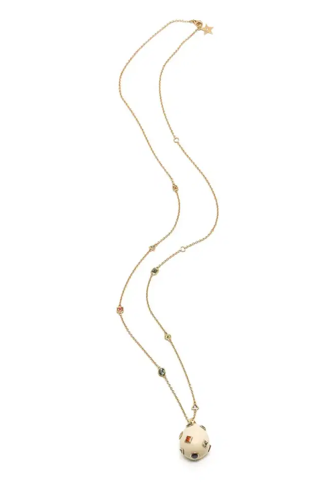 BIBI VAN DER VELDEN Multi Sapphire Pop Art Necklace