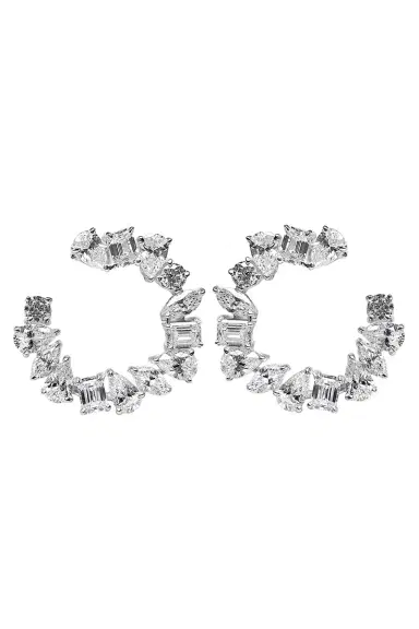 FANTASIA by DESERIO Multi Shape Swirl Earrings | Thumbnail 1 FANTASIA by DESERIO Multi Shape Swirl Earrings | Thumbnail 1