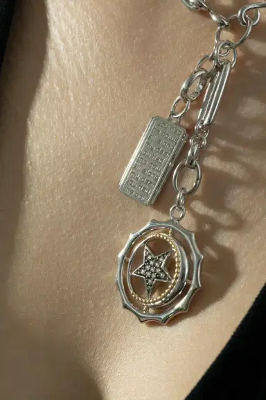MONICA RICH KOSANN My Sun, Moon, And Starts Pendant | Thumbnail 3 MONICA RICH KOSANN My Sun, Moon, And Starts Pendant | Thumbnail 3