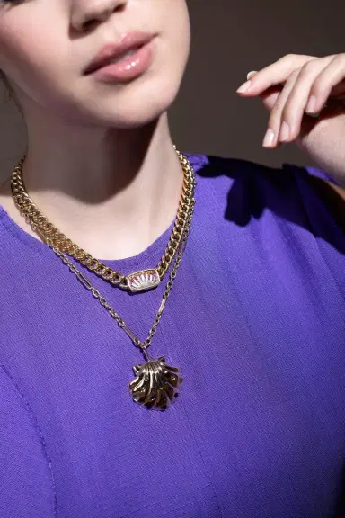 Brent Neale Narrow Sunshine Signet Pendant Necklace | Thumbnail 2 Brent Neale Narrow Sunshine Signet Pendant Necklace | Thumbnail 2
