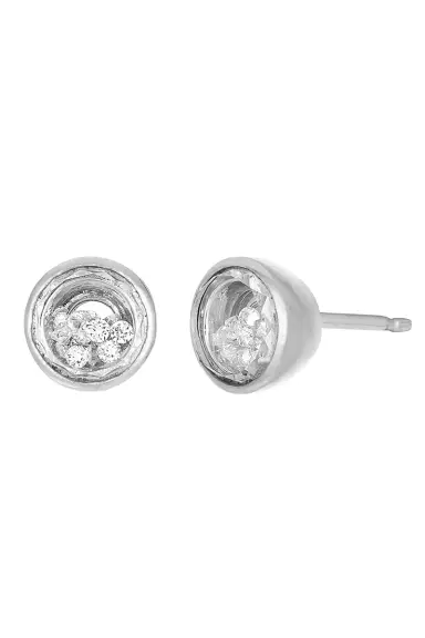 MORITZ GLIK Neue Circle Stud Earrings | Thumbnail 1