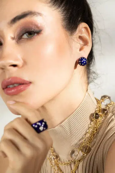 VERDURA Night and Day Stud Earrings | Thumbnail 2