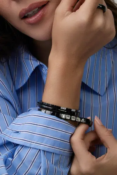 ROBERTO DEMEGLIO Nine Diamond Station Dado Bracelet | Thumbnail 4
