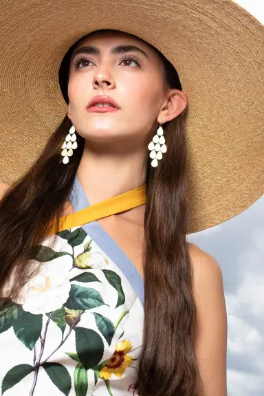IRENE NEUWIRTH JEWELRY Nine-Drop Chandelier Earrings | Thumbnail 4 IRENE NEUWIRTH JEWELRY Nine-Drop Chandelier Earrings | Thumbnail 4