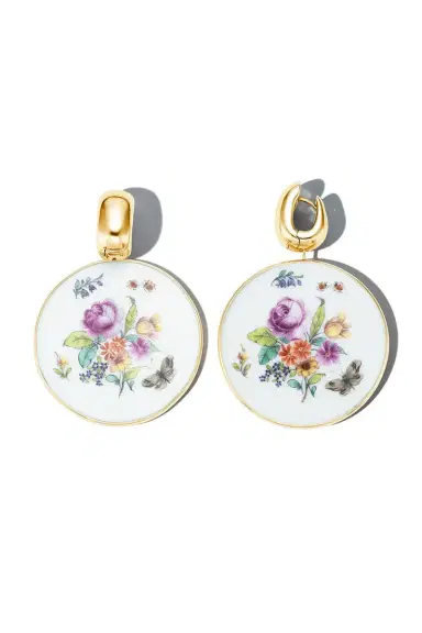 Marla Aaron Nymphenburg Disc Charm | Thumbnail 1 Marla Aaron Nymphenburg Disc Charm | Thumbnail 1