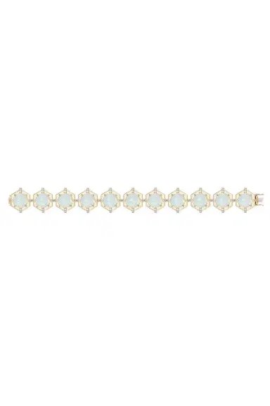 GOSHWARA Opal Round Medallion G-One Bracelet | Thumbnail 1 GOSHWARA Opal Round Medallion G-One Bracelet | Thumbnail 1