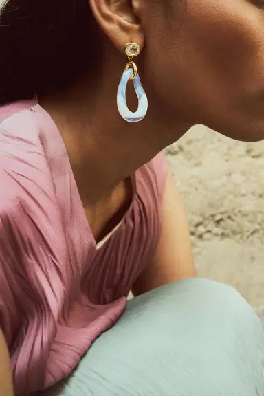 Lizzie Fortunato Opalescent Galina Earrings | Thumbnail 3 Lizzie Fortunato Opalescent Galina Earrings | Thumbnail 3